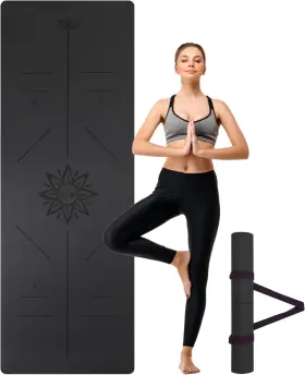 711182006697 PU-YJD Yoga Mat Slip Exercise Strap Pilates Medi