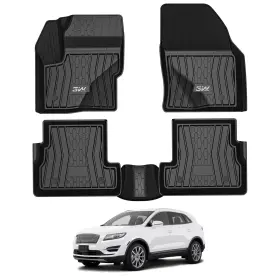 21038-1-2 3W Floor Mats Lincoln Mkc Tpe Weather