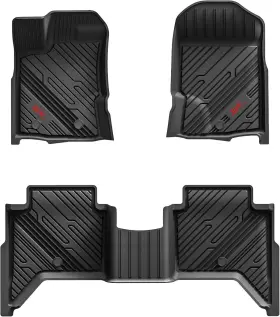 3W-RANGER 3W Floor Mats Ford Tpe Weather 3W-RANGER 3W Floor Mats Ford Tpe Weather