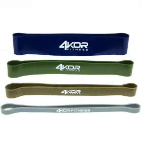 863454000206 4KOR FITNESS Resistance Loop Set Crossfit Yoga