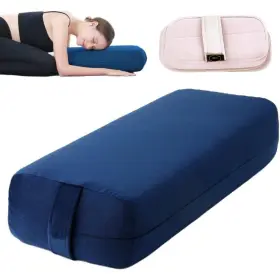 BOLESTER12 ABCDLIFE Yoga Bolster Pillow Restorative High Foam BOLESTER12 ABCDLIFE Yoga Bolster Pillow Restorative High Foam