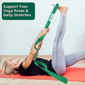 AB-11 ABIARST Stretching Strap Yoga Physical Therapy Loops #2 AB-11 ABIARST Stretching Strap Yoga Physical Therapy Loops #2
