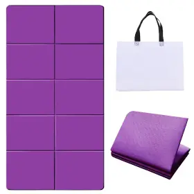 T001 ABM Y Yoga Gym Pilates Mats Folding Exercise Slip Worko