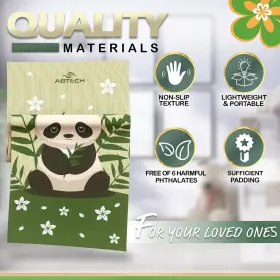 713313076883 ABTECH Yoga Mat Kids Panda Design Girls Boys Fre #2