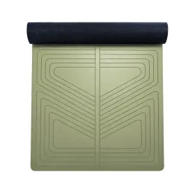 857295008415 AGOY Pro Warrior Slip Yoga Mat Eco Conscious