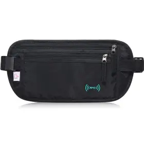 MB-001 AIKELIDA Passport Holder Belt Secure Hidden Travel Pac