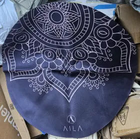 MU-1 AILA Meditation Pillow Set Mat Cushion Cover Lux