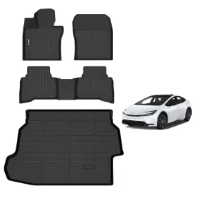 749753091803 AIPOIL Tpe Floor Mats Cargo Liner Toyota Prius