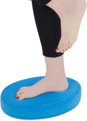 BLACK-L01 AIWEITEY Stability Trainer Pad Foam Balance Cushion