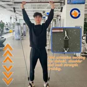 AKA-XX1 AKA-XX Resistance Bar Bands Pilates #3