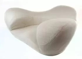 D371-E-066 ALEXIA Zen Ergonomic Chair Fabric Yoga Meditation