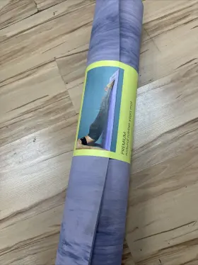 191802000838 ALL IN MOTION Natural Rubber Yoga Mat Violet