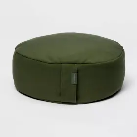 082-02-7154-DARK-GREEN ALL IN MOTION Meditation Pillow