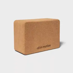 197543196090 ALL IN MOTION Cork Yoga Block
