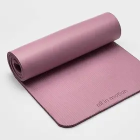 82399800 ALL IN MOTION Fitness Yoga Mat Chalk Violet