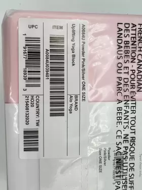 191677189393 ALO YOGA Block Uplifting Powder Pink #3