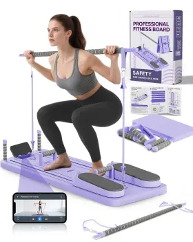 759224278145 AMAZINGHOME Pro Pilates Board Reformer Ho