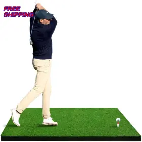313102464411 AMAZIQUE Golf Hitting Mat Slip Pga Pro