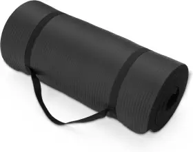 Gycoym-bk AMAZON BASICS Workout Exercise Yoga Mat Strap
