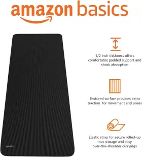 YM2001BK AMAZON BASICS Exercise Yoga Mat #2