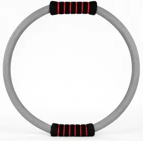 PLR880 AMBER Pilates Ring Fitness Circle Dual Foam Handles PLR880 AMBER Pilates Ring Fitness Circle Dual Foam Handles