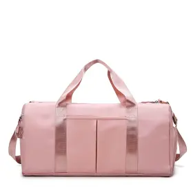 947-QFS-US AMXNX Gym Bag Women Sports Duffle Pocket Shoe