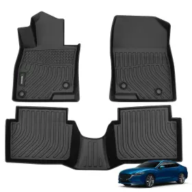 2014-2018 ANBINGO Floor Mats Mazda Weather Tpe Anti