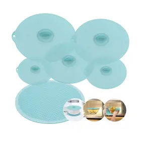 673257643070 ANDYKEN Splatter Guard Silicone Mat Trivet Cover