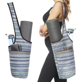 797550277784 ANIWEY Yoga Mat Bag Pocket Zipper Strap