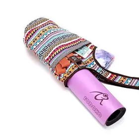 797550277814 ANIWEY Yoga Mat Bag Pocket Zipper Ethnic #2