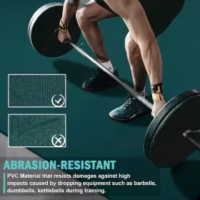 A-G-95 ANNGROWY Exercise Mat Workout Gym #3