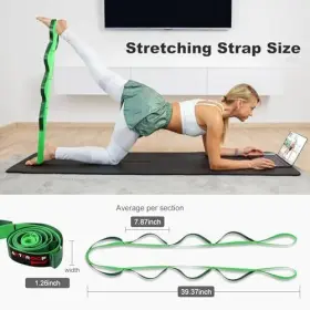789789969462 ANTEROOF Loop Stretching Strap Physical Therapy #2