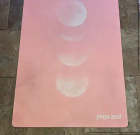 ANTHROPOLOGIE Yoga Zeal Moon Phase Fitness Workout Eco Pink #2