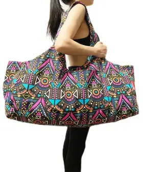 783911347654 AOZORA Yoga Mat Bag Tote Sling Carrier Pockets