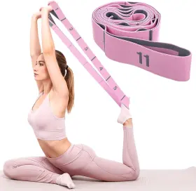 753852 APLZGMG Stretch Straps Loops Elastic Yoga Stretching