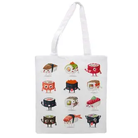 DA-BAG-61 APPALOOSA DESIGN TOTE BAGS Womens Sushi Feast Gym