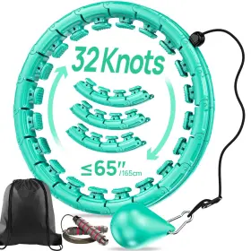 U1-GREEN-32KN APZEK Exercise Hoop Knots Begi U1-GREEN-32KN APZEK Exercise Hoop Knots Begi