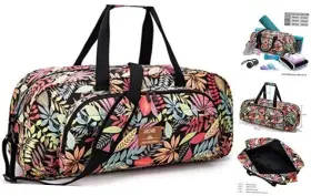 YMB001 AROME Yoga Mat Bag Women Men Canvas Leaf