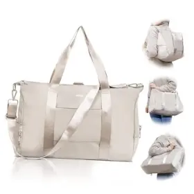 A001 ASPIA Gym Bag Women Duffle Laptop Yoga Mat Space Light