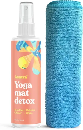 711181703306 ASUTRA Yoga Mat Cleaner Spray Calming Citrus