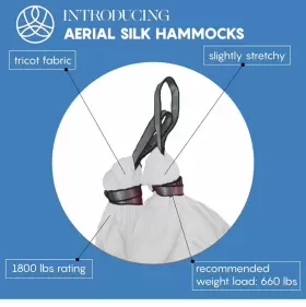 43528-151000 AUM ACTIVE Aim Aerial Yoga Hammock Yards Silk #3