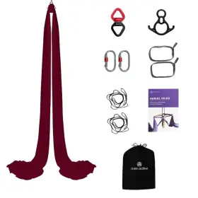 551016050219 AUM ACTIVE Aerial Silks Yoga Swing Yards Tricot