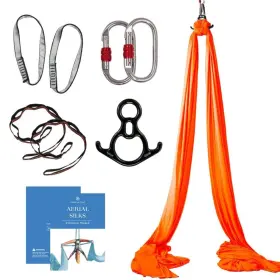 661646842852 AUM ACTIVE Aerial Silks Starter Yards Yoga Kit