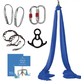 810122277835 AUM ACTIVE Aerial Silks Starter Yards Yoga Kit