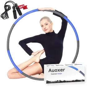 682559411874 AUOXER Fitness Exercise Hoops Lose Fun Workout