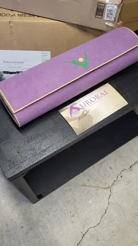 852347002274 AURORAE Synergy Yoga Mat Integrated Slip