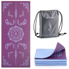 SP-YG-0003-PB-AL-XL AVOALRE Aovalre Folding Yoga Mat Slip SP-YG-0003-PB-AL-XL AVOALRE Aovalre Folding Yoga Mat Slip
