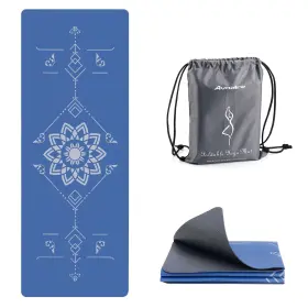 YG-0004-LGN AVOALRE Yoga Mat Travel Slip Fitness Exercise