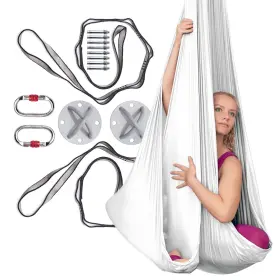 065020113296 AYUHOME Aerial Silks Hammock Tricot Yoga Swing
