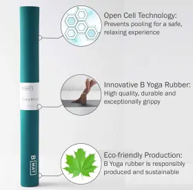 920.839 B-YOGA Traveller Workout Mat Rubber Slip Ocean #2
